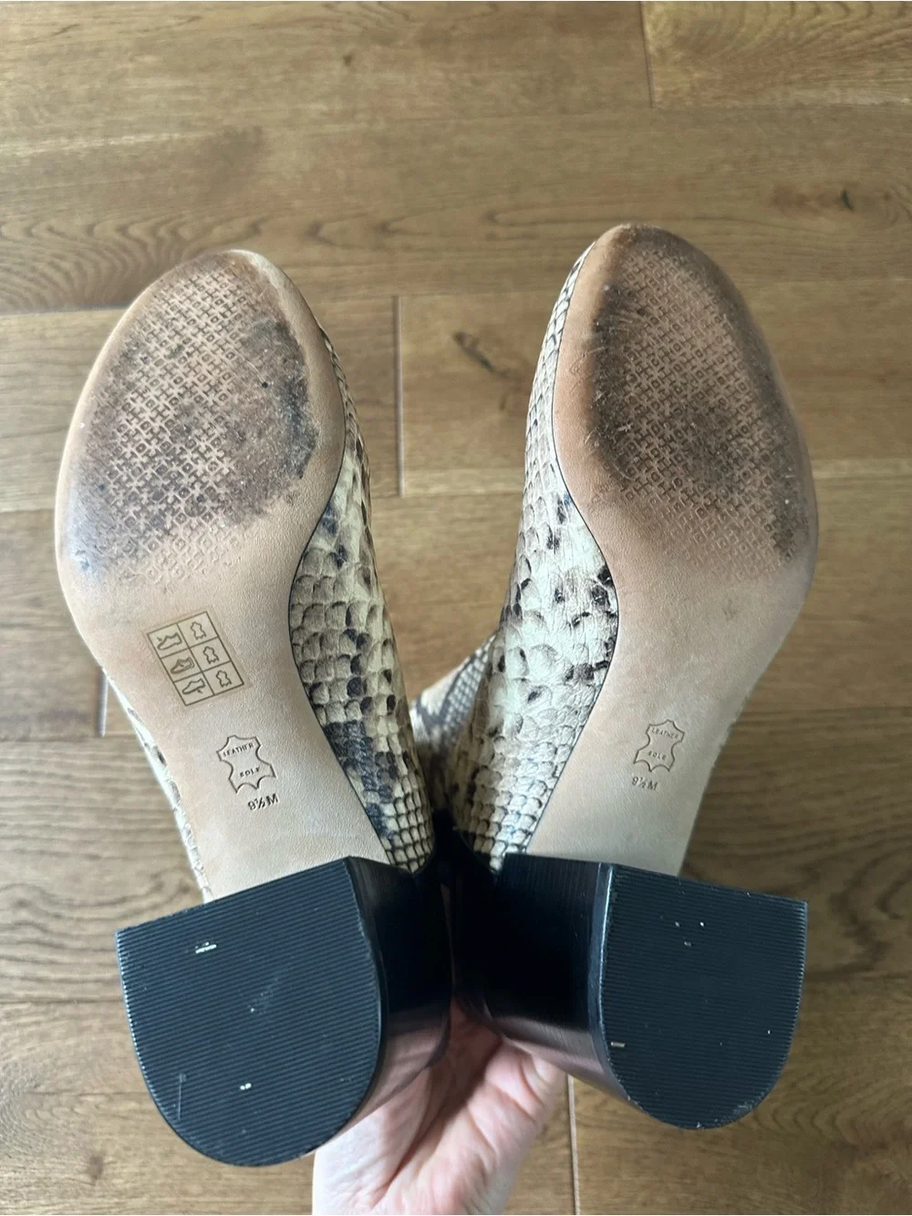Tory Burch size worn